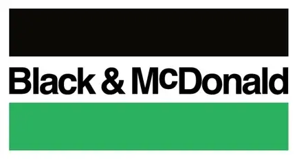 Black and McDonald logo