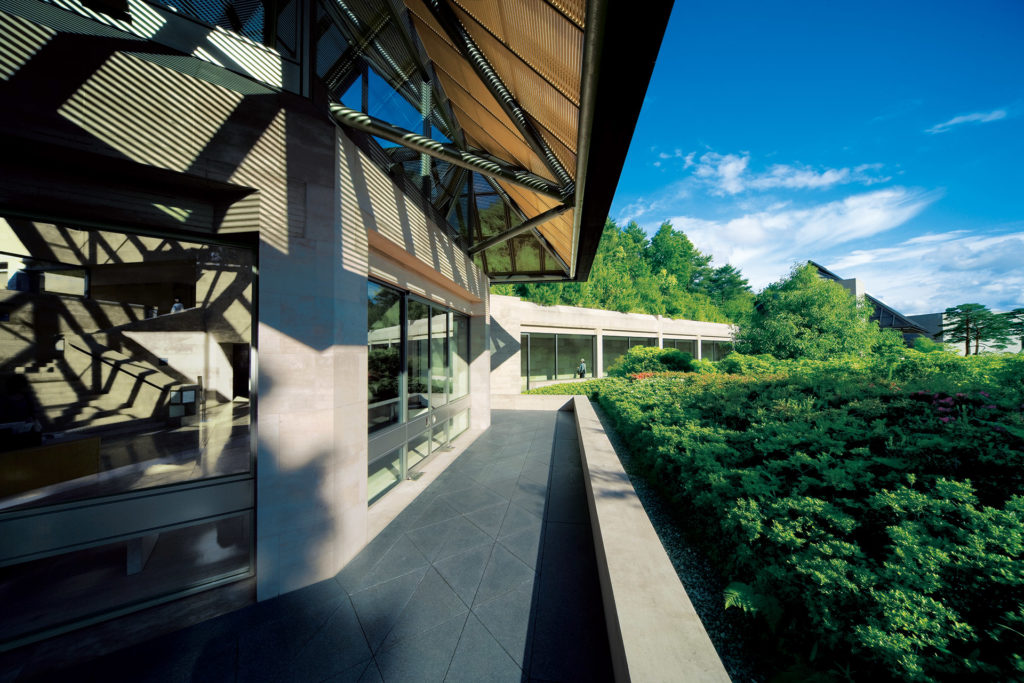 Photograph of the Miho Museum.