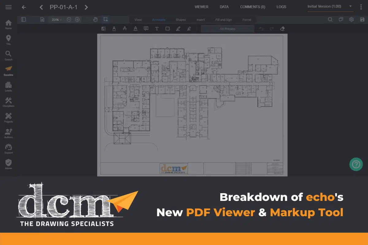 Breakdown of echo’s New PDF Viewer and Markup Tool